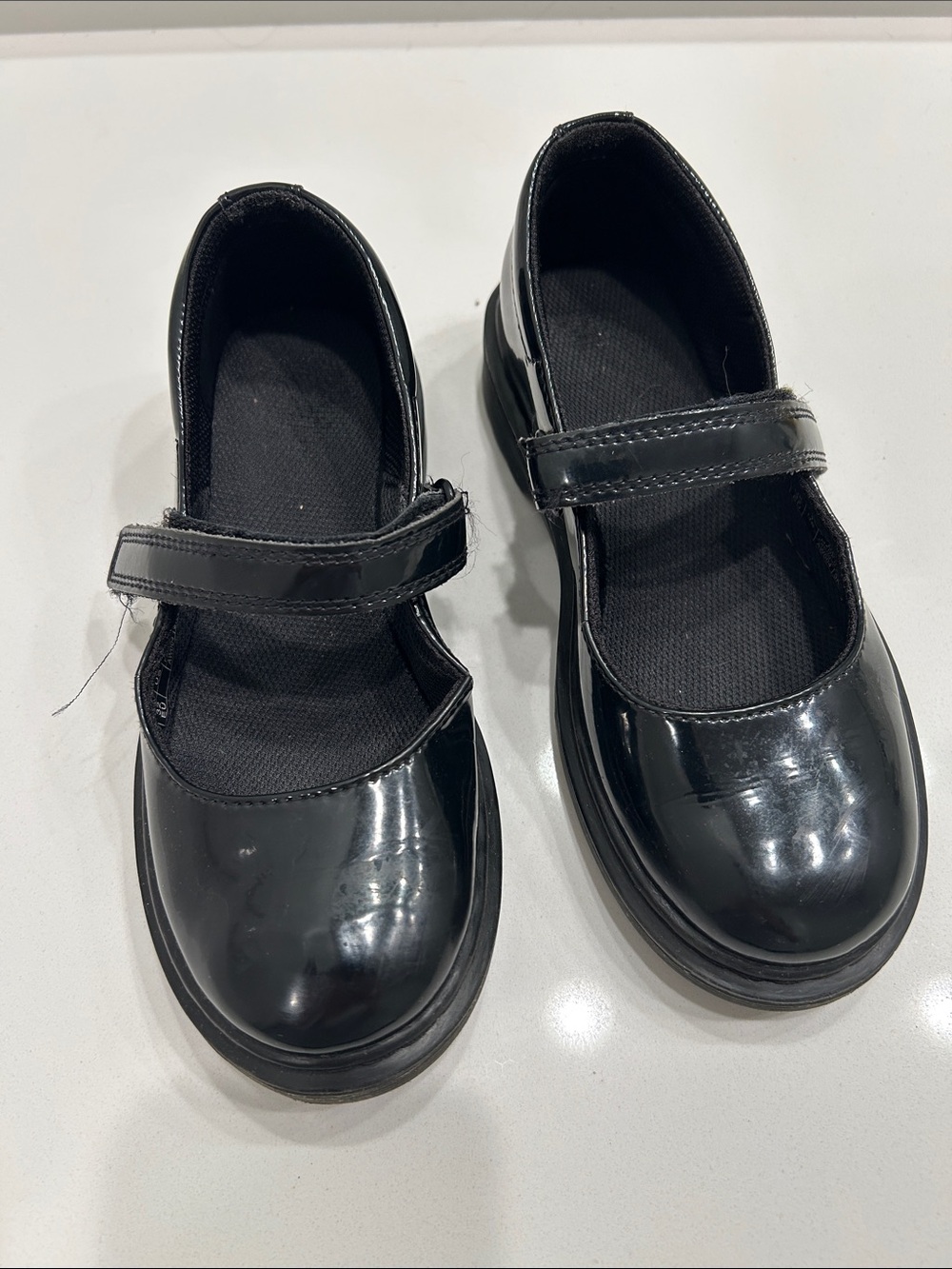 Dr. Martens Kids Black Patent Mary Jane Shoes